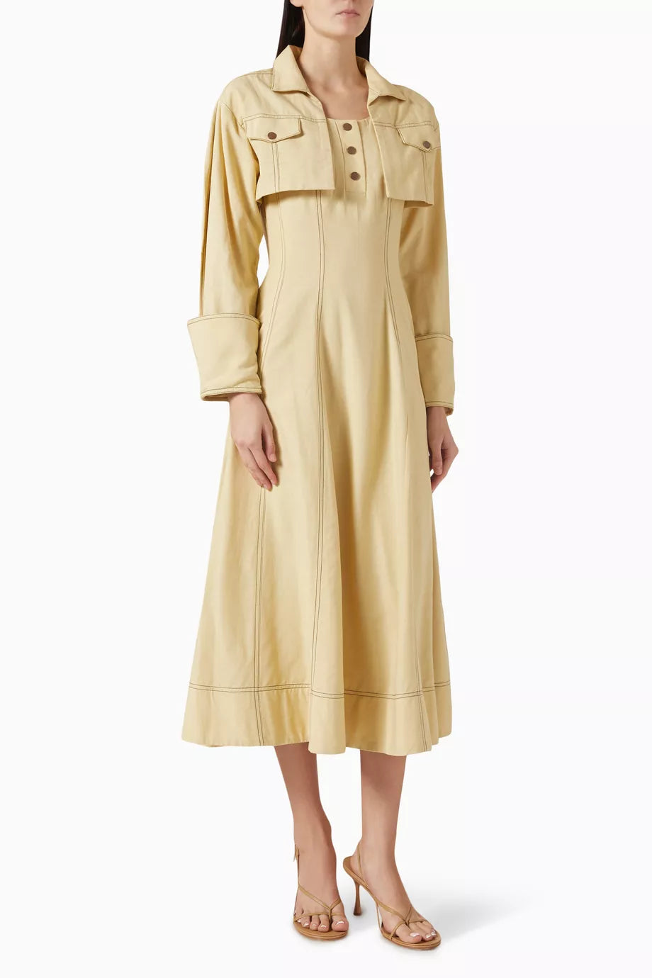 Solana Shirt Dress Modest