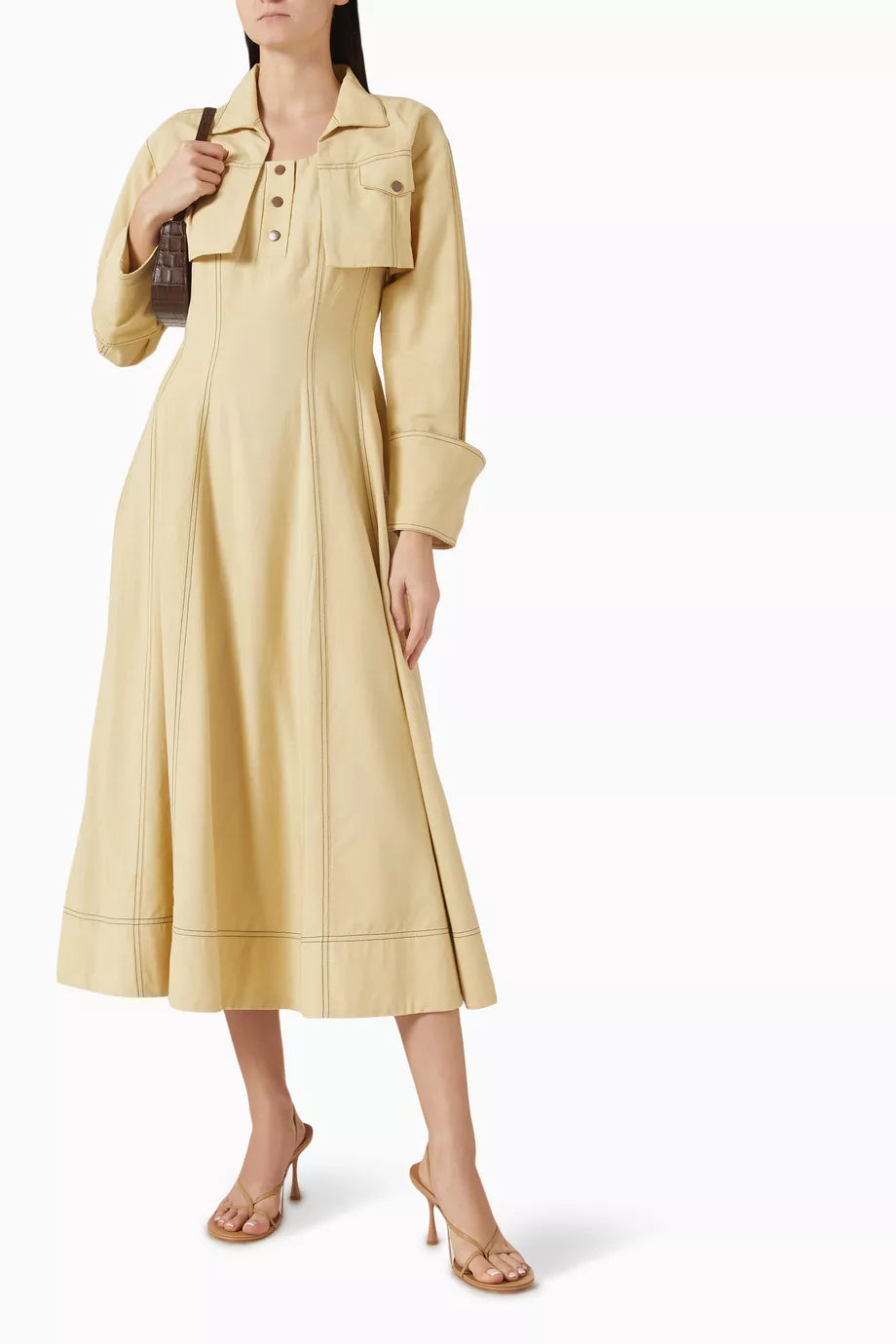 Solana Shirt Dress Modest